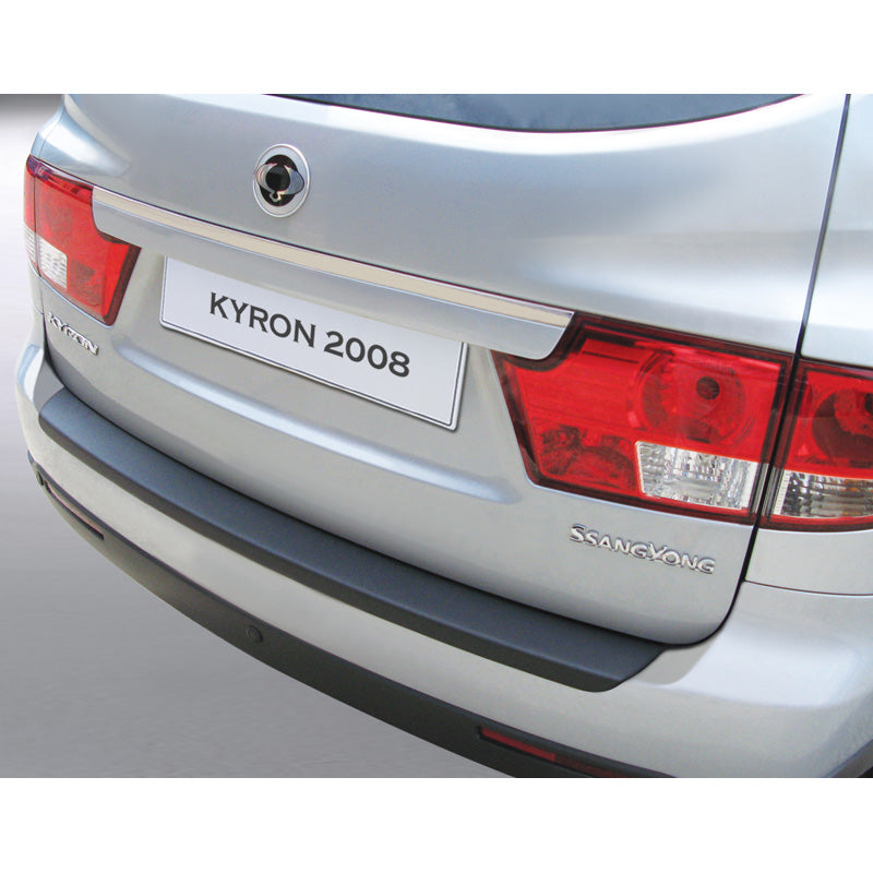 RGM, ABS Heckstoßstangenschutz passend für SsangYong Kyron 08- Schwarz, Mattschwarz