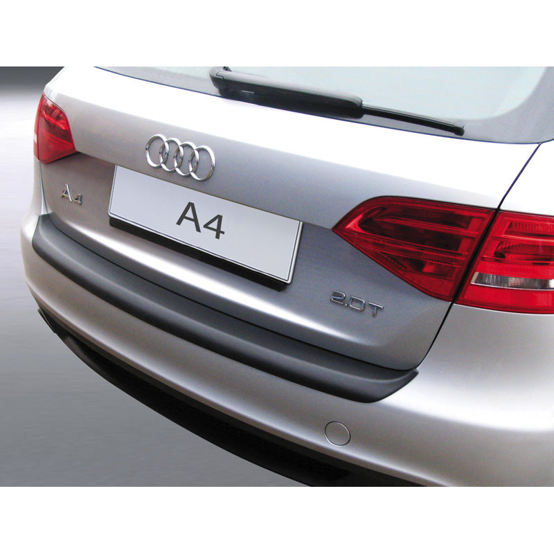 RGM, ABS Heckstoßstangenschutz passend für Audi A4 Avant 2008-2012 Schwarz, Mattschwarz