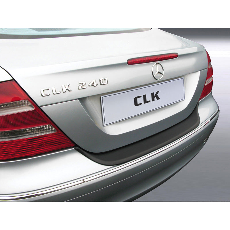 RGM, ABS Heckstoßstangenschutz passend für Mercedes CLK 2005-2009 Schwarz, Mattschwarz