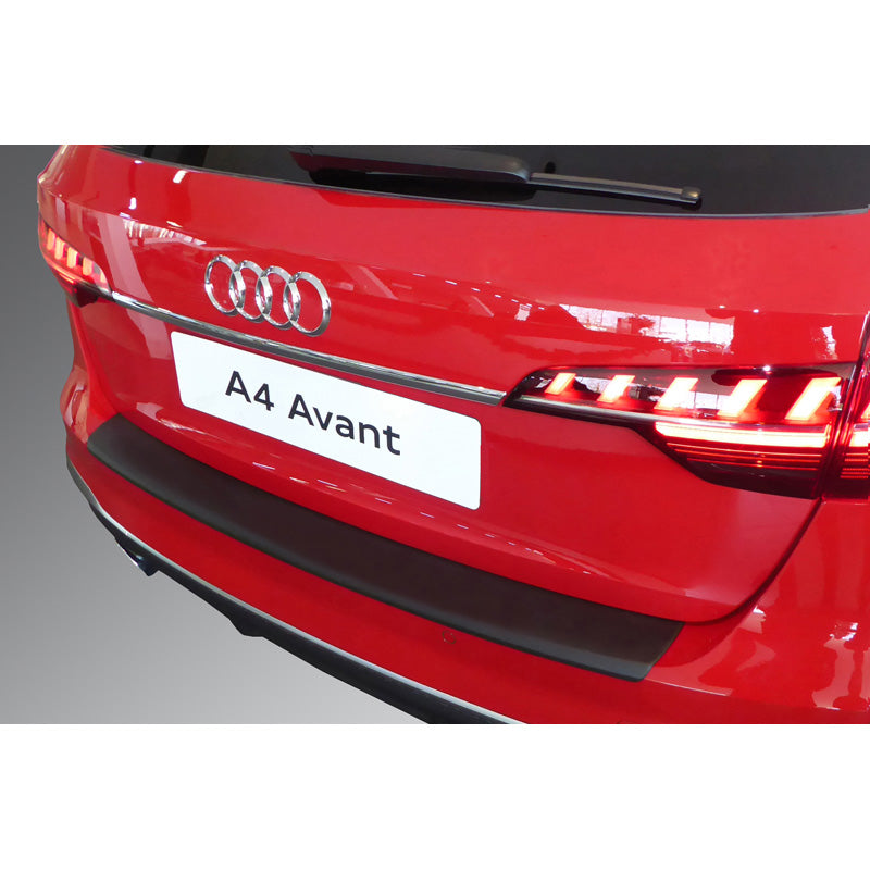RGM, ABS Heckstoßstangenschutz passend für Audi A4 Avant S-Line & S4 Avant Facelift 2019- Schwarz, Mattschwarz