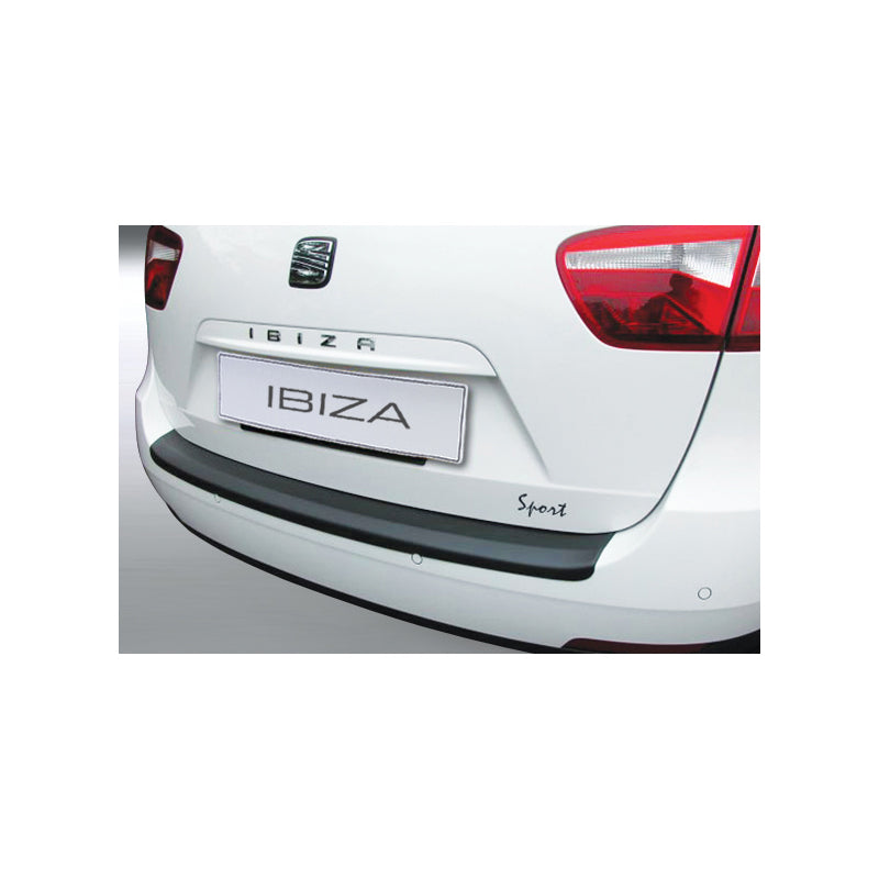 RGM, ABS Heckstoßstangenschutz passend für Seat Ibiza ST 2010-2016 Schwarz, Mattschwarz