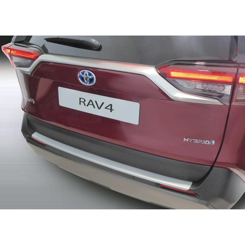 RGM, ABS Heckstoßstangenschutz passend für Toyota RAV4 (5th Gen.) 2018- Schwarz, Mattschwarz