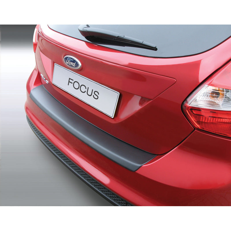 RGM, ABS Heckstoßstangenschutz passend für Ford Focus 5 türer 2012-2015 Schwarz, Mattschwarz