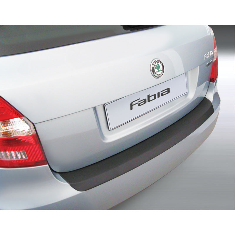RGM, ABS Heckstoßstangenschutz passend für Skoda Fabia 5 türer 2010-2014 Schwarz, Mattschwarz