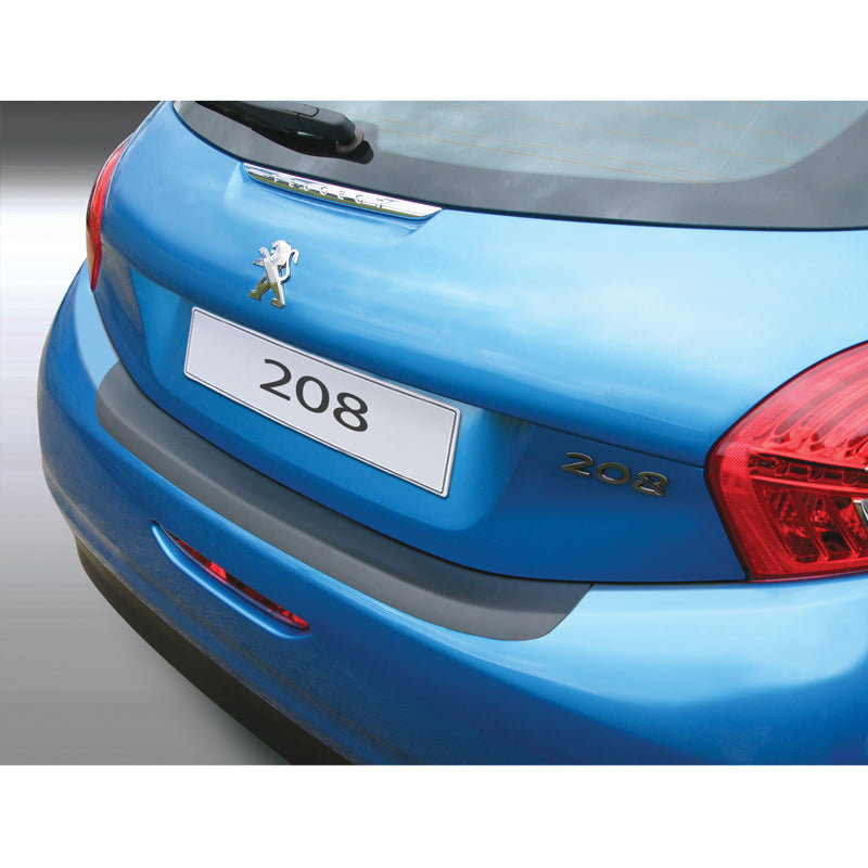 RGM, Heckstoßstangenschutz, ABS-Kunststoff, Schwarz, Passend für Peugeot 208 (2012-2019), '3D-geformt'