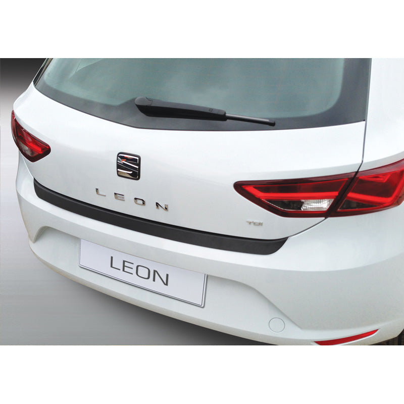RGM, ABS Heckstoßstangenschutz passend für Seat Leon SE/FR 2013-2020 Schwarz, Mattschwarz