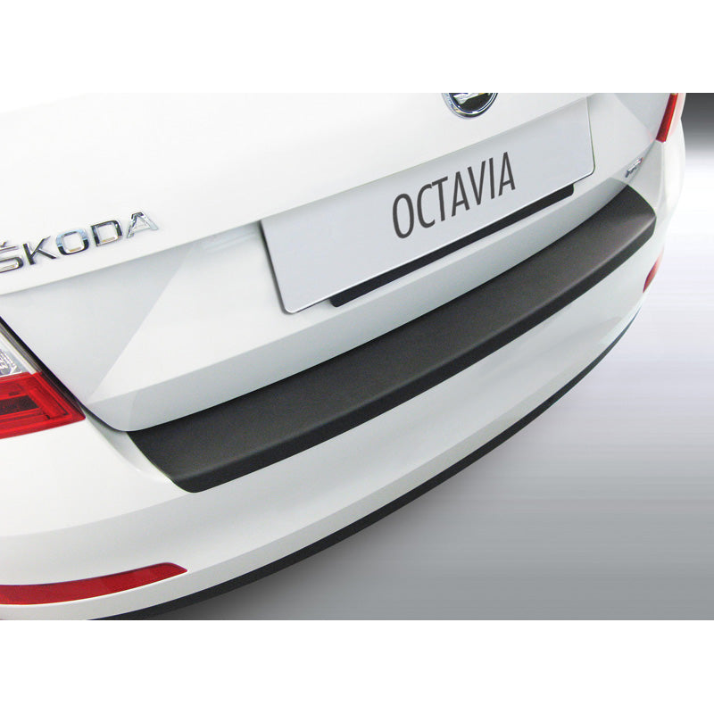 RGM, ABS Heckstoßstangenschutz passend für Skoda Octavia III 5 türer 2013-2017 Schwarz, Mattschwarz