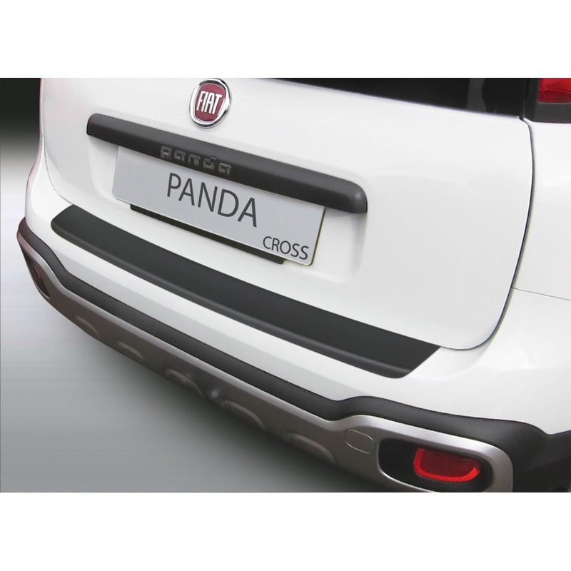 RGM, ABS Heckstoßstangenschutz passend für Fiat Panda S Cross 3/2012- Schwarz, Mattschwarz