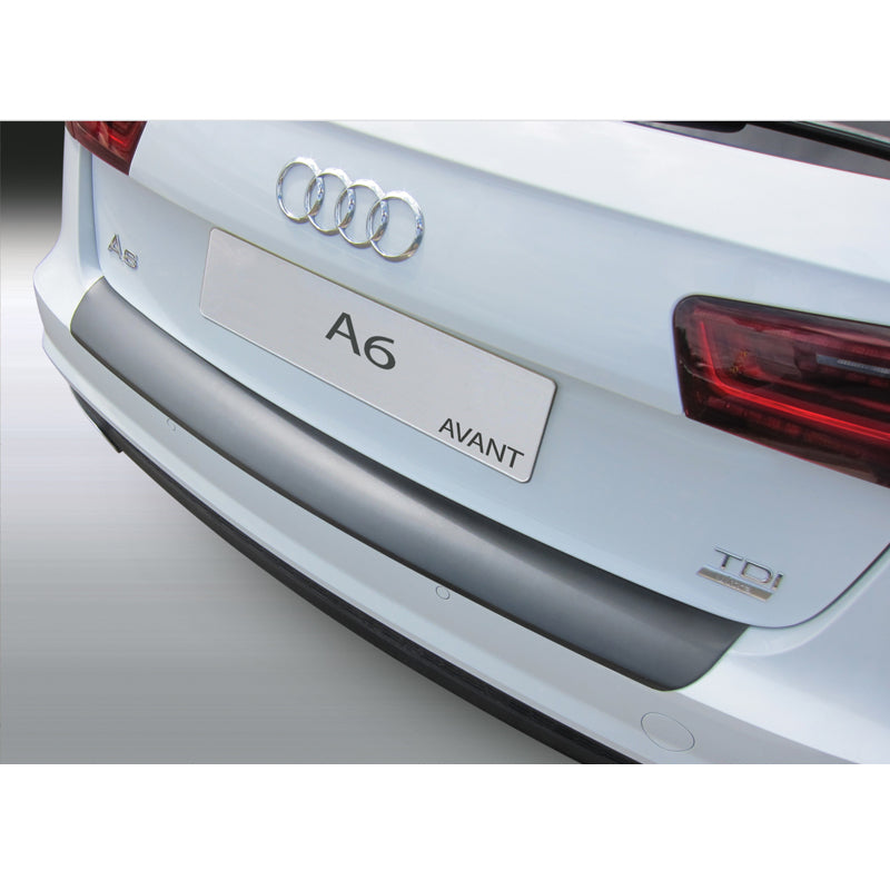 RGM, ABS Heckstoßstangenschutz passend für Audi A6 Avant 9/2014-8/2018 (exkl. Allroad/S6/RS6) Schwarz, Mattschwarz