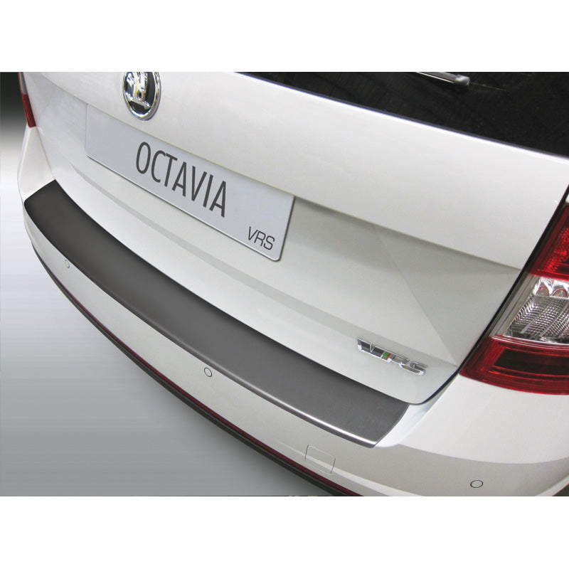 RGM, ABS Heckstoßstangenschutz passend für Skoda Octavia III RS Kombi 2013-2017 Schwarz, Mattschwarz