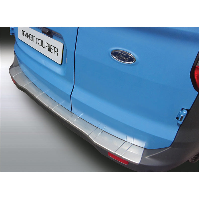 RGM, ABS Heckstoßstangenschutz passend für Ford Transit/Tourneo Courier 7/2014- Schwarz, Mattschwarz