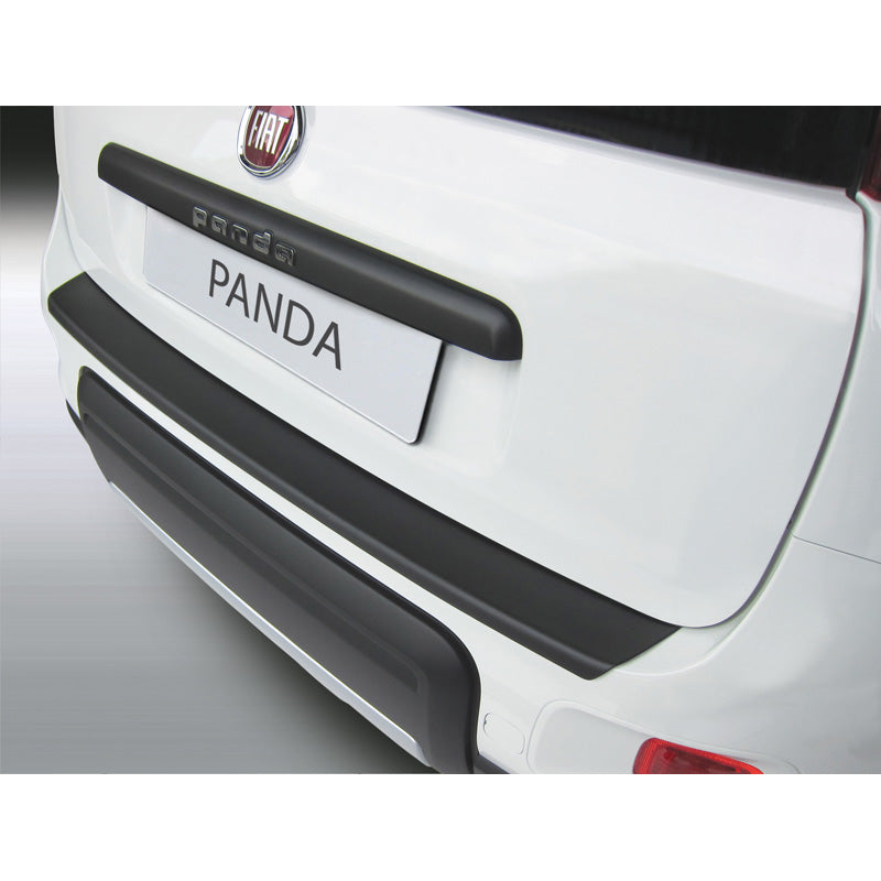 RGM, ABS Heckstoßstangenschutz passend für Fiat Panda 4x4/Trekking 3/2012- Schwarz, Mattschwarz