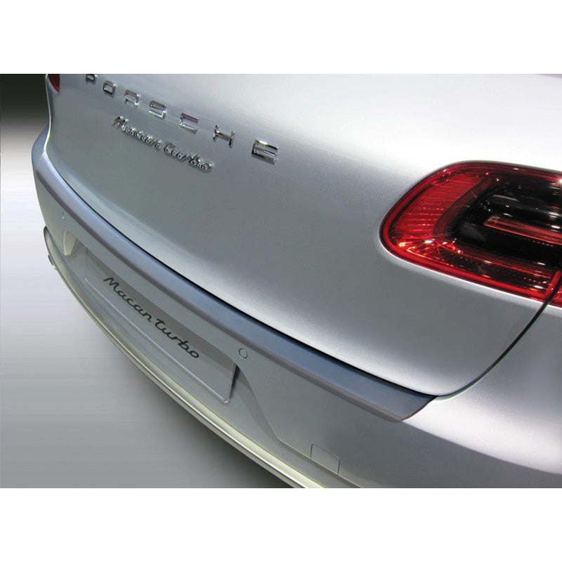 RGM, ABS Heckstoßstangenschutz passend für Porsche Macan 4/2014- Schwarz, Mattschwarz