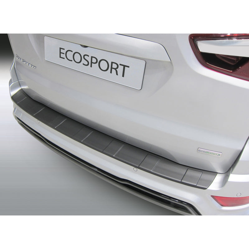 RGM, ABS Heckstoßstangenschutz passend für Ford Ecosport Facelift 2018- Schwarz Ribbed, Mattschwarz