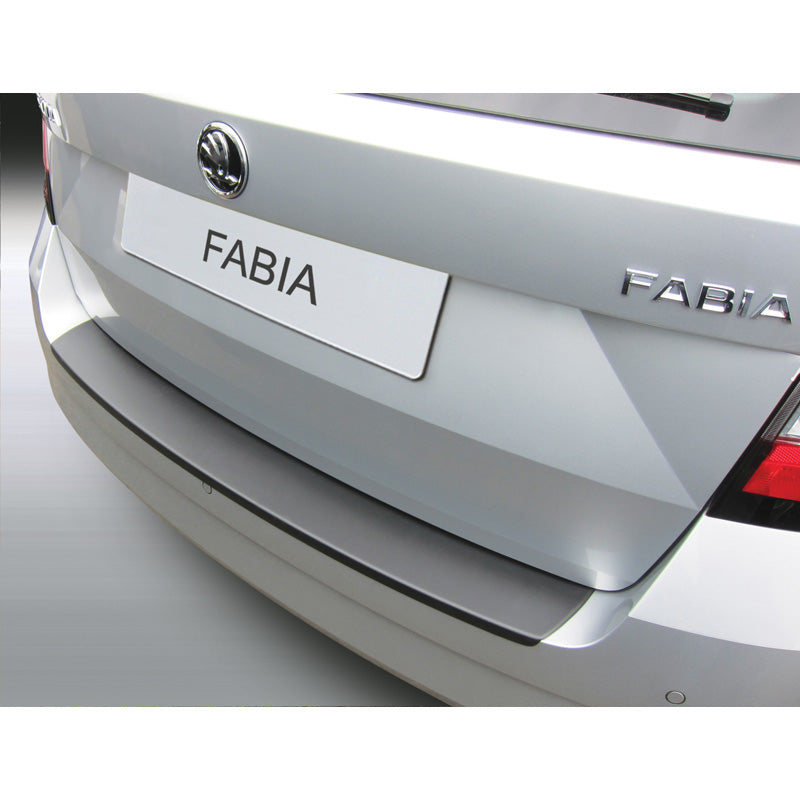 RGM, ABS Heckstoßstangenschutz passend für Skoda Fabia III Combi 11/2014-08/2021 Schwarz, Mattschwarz