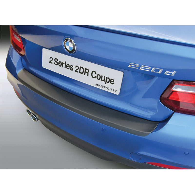 RGM, ABS Heckstoßstangenschutz passend für BMW 2er F22 Coupe M-Sport & M235i 4/2014- & Cabrio 3/2015- Schwarz, Mattschwarz