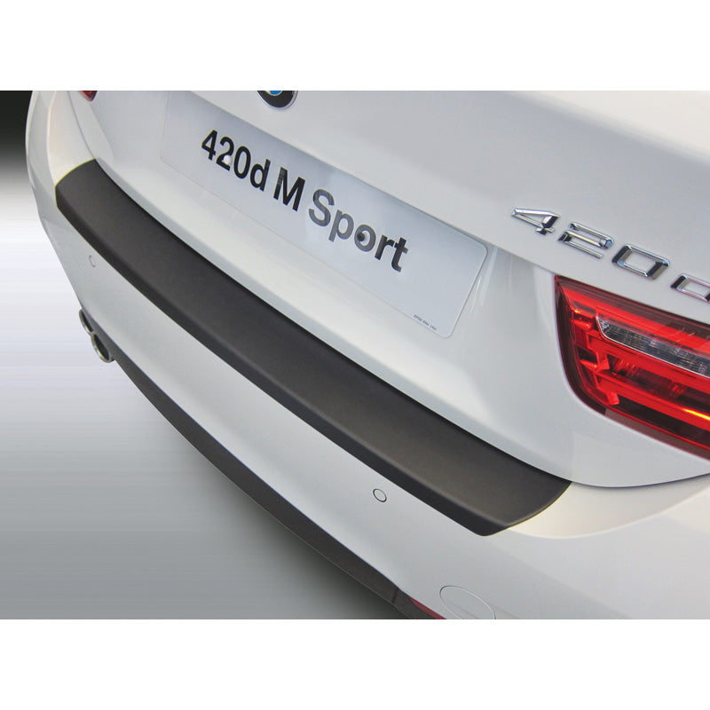 RGM, ABS Heckstoßstangenschutz passend für BMW 4er F36 Gran Coupe 4/2014- M-Sport Schwarz, Mattschwarz