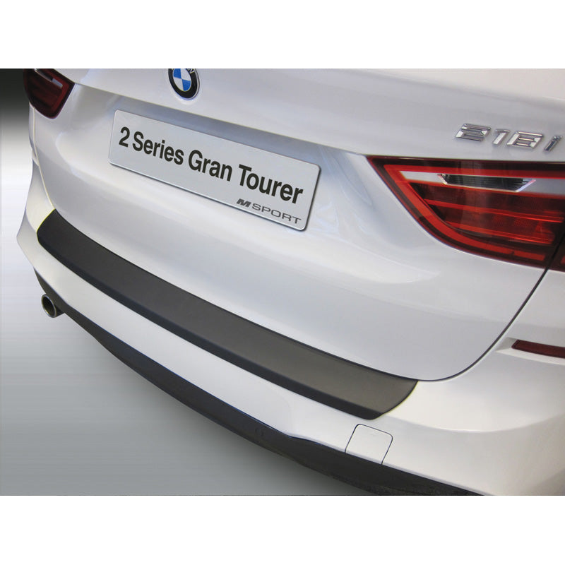 RGM, ABS Heckstoßstangenschutz passend für BMW 2er F46 Gran Tourer M-Sport 6/2015- Schwarz, Mattschwarz