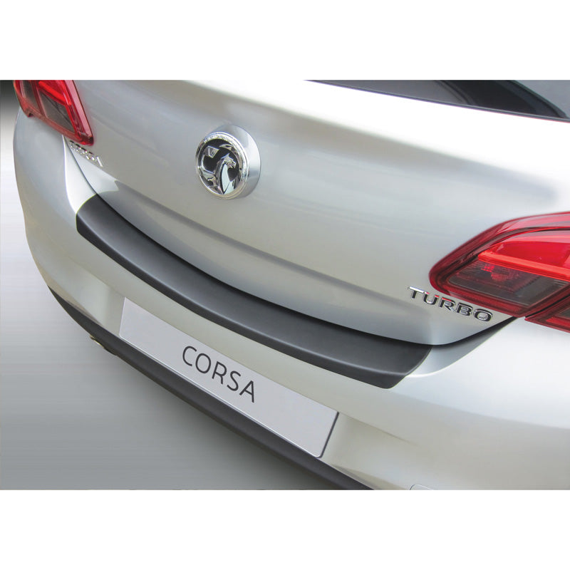 RGM, ABS Heckstoßstangenschutz passend für Opel Corsa E 3/5 türer 2015-2019 Schwarz, Mattschwarz