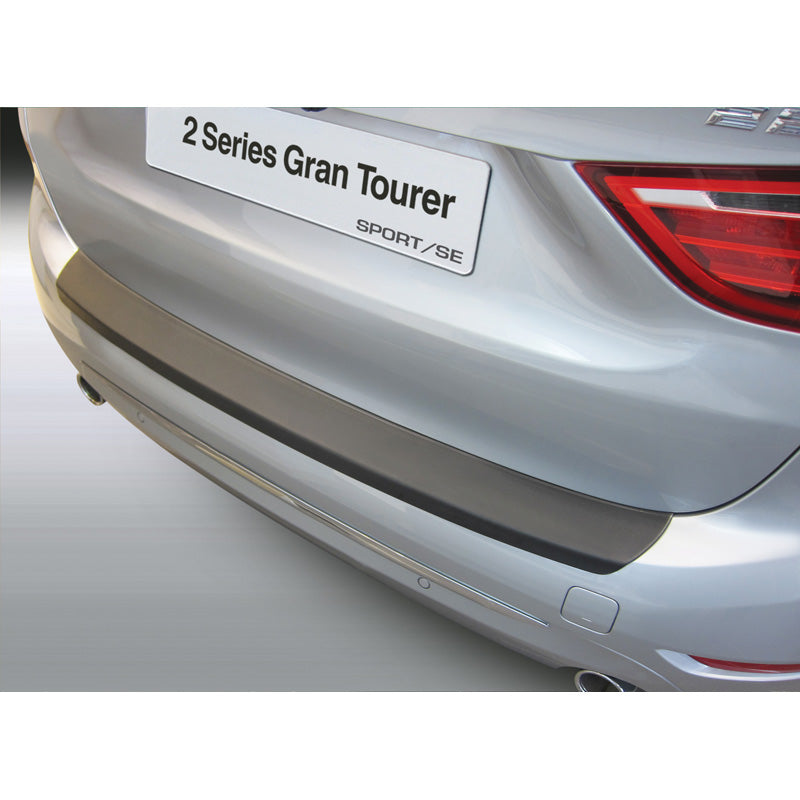 RGM, ABS Heckstoßstangenschutz passend für BMW 2er F46 Gran Tourer SE/Sport/Luxury 6/2015- Schwarz, Mattschwarz