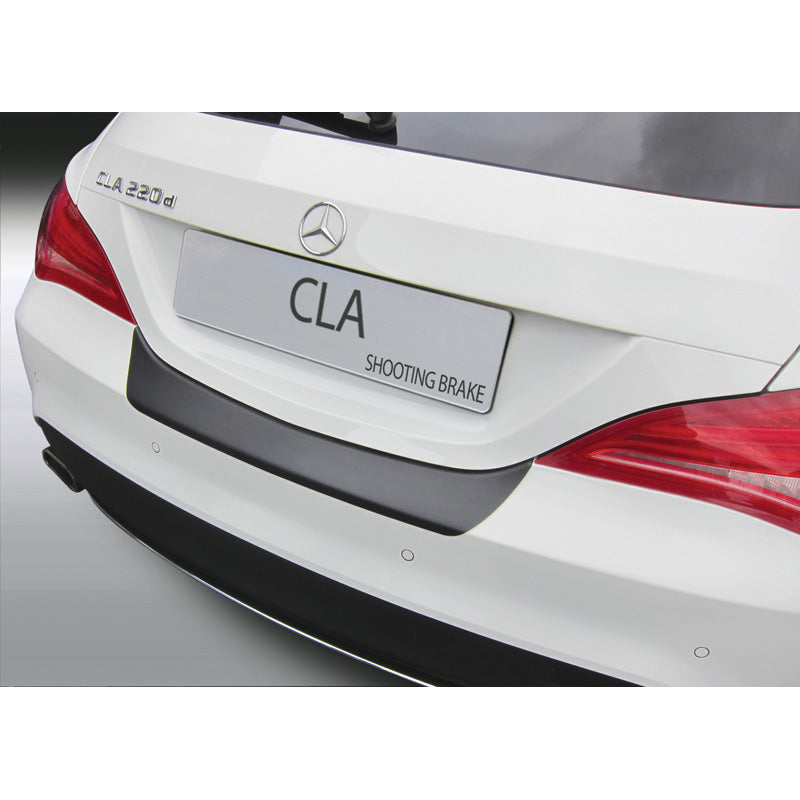 RGM, Heckstoßstangenschutz, ABS, Schwarz, Passt zu Mercedes CLA Shooting Brake Sport/250 AMG Line 2015-2018