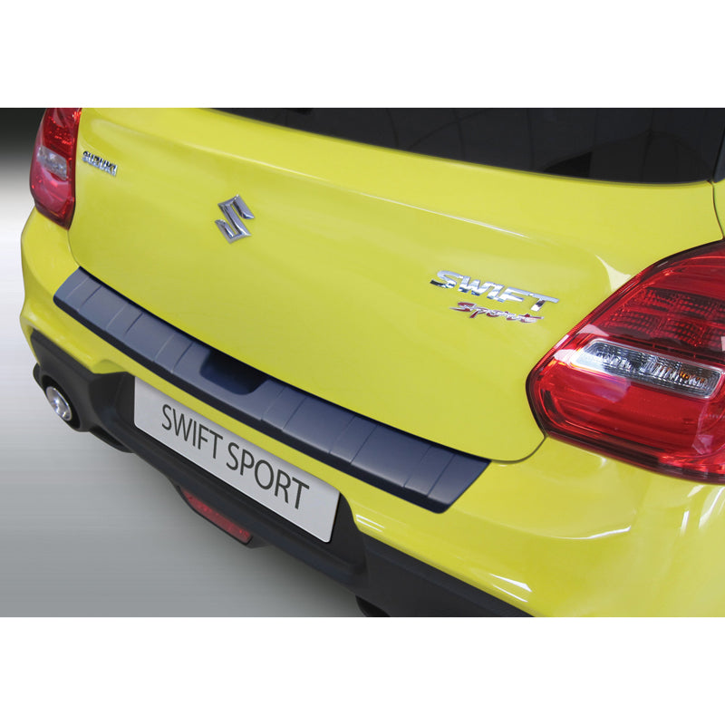 RGM, Heckstoßstangenschutz, Strapazierfähiges ABS, Schwarz, Gerippt, Passt zu Suzuki Swift Sport 4/2018-