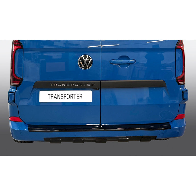 RGM, Heckansatz, ABS-Kunststoff, passt zu Ford Transit Custom / Tourneo Custom (V710) 2023- & Volkswagen Transporter T7 (2024-), Hochglanz-Schwarz