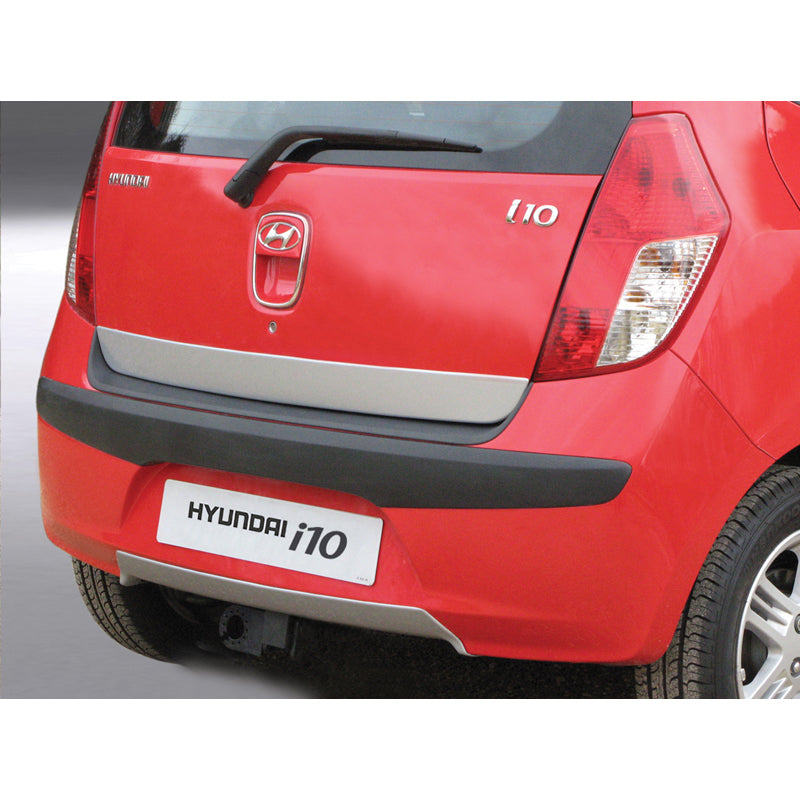 RGM, Heckstoßstangenlippe (Diffusor), passt für Hyundai i10 2008-2011 - Silber (ABS)