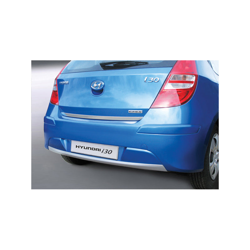 RGM, Heckstoßstangenansatz (Diffusor), passend für Hyundai i30 HB 5-Türer 2010-2013 silber (ABS)