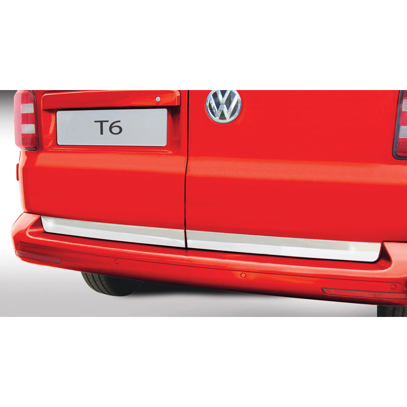RGM, Edelstahl-Kofferraumleiste, passt für Volkswagen Transporter T5 2003-2015 & T6 2015- (2 Hecktüren)
