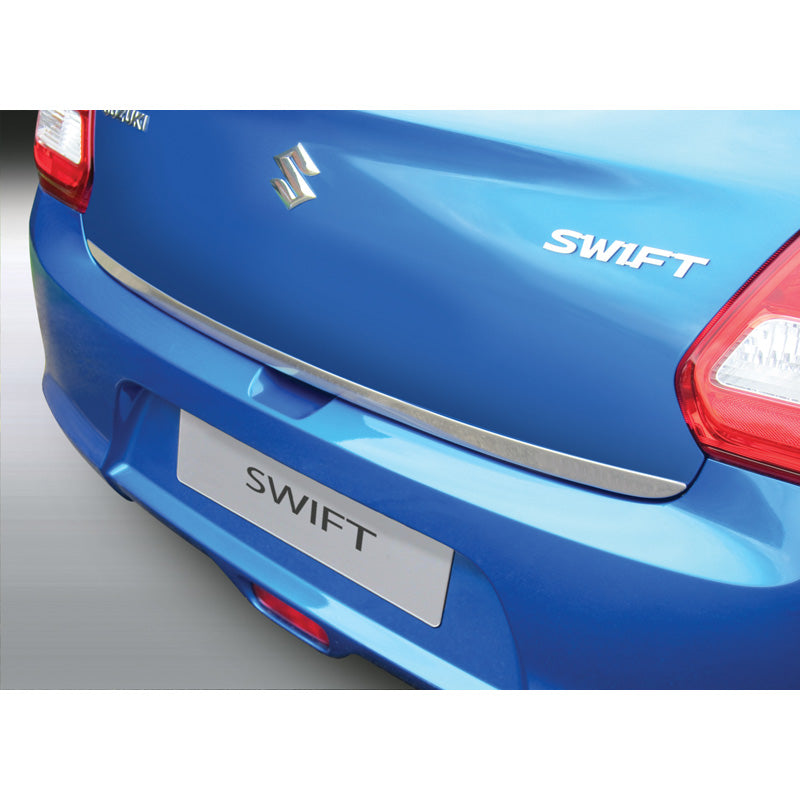 RGM, Edelstahl-Heckklappenleiste, passend für Suzuki Swift IV 5-Türer inkl. Sport 5/2017-