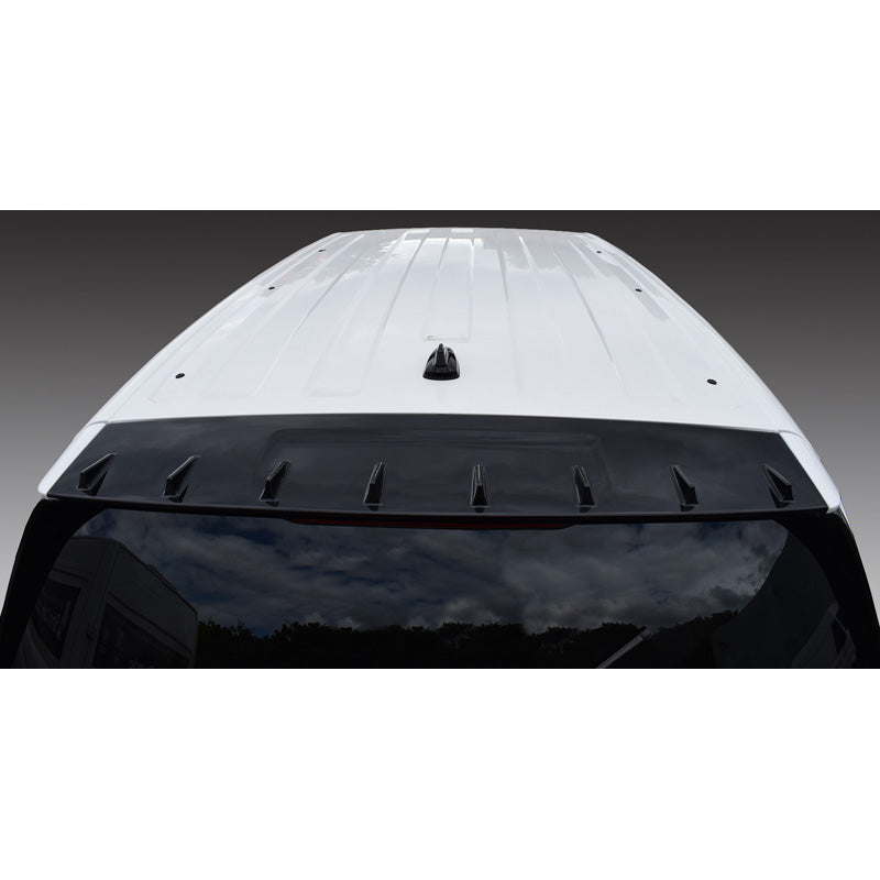 RGM, Dachspoiler, passt für Volkswagen ID.Buzz 2022- (Bus/Cargo) (Modelle mit Heckklappe) - Schwarz (ABS)