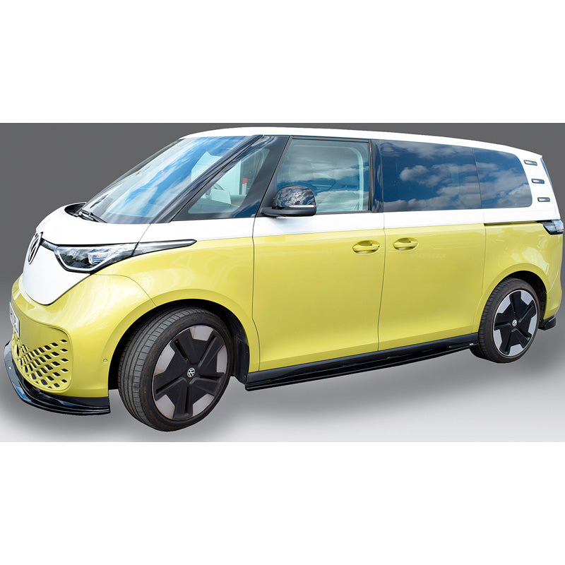 RGM, Satz Seitenschweller, passend für Volkswagen ID. Buzz & ID. Buzz Cargo 2022- - Gloss Black (ABS)