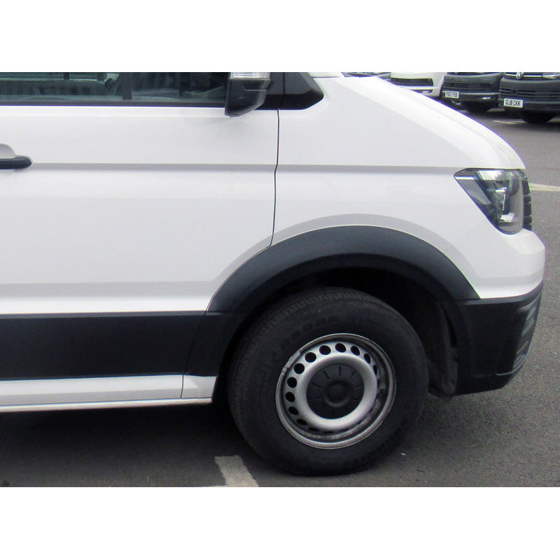 RGM, Satz Radlaufverbreiterungen, passend für Volkswagen Crafter 2017- / Man TGE 2017- (kurzer & langer Radstand) - Schwarz