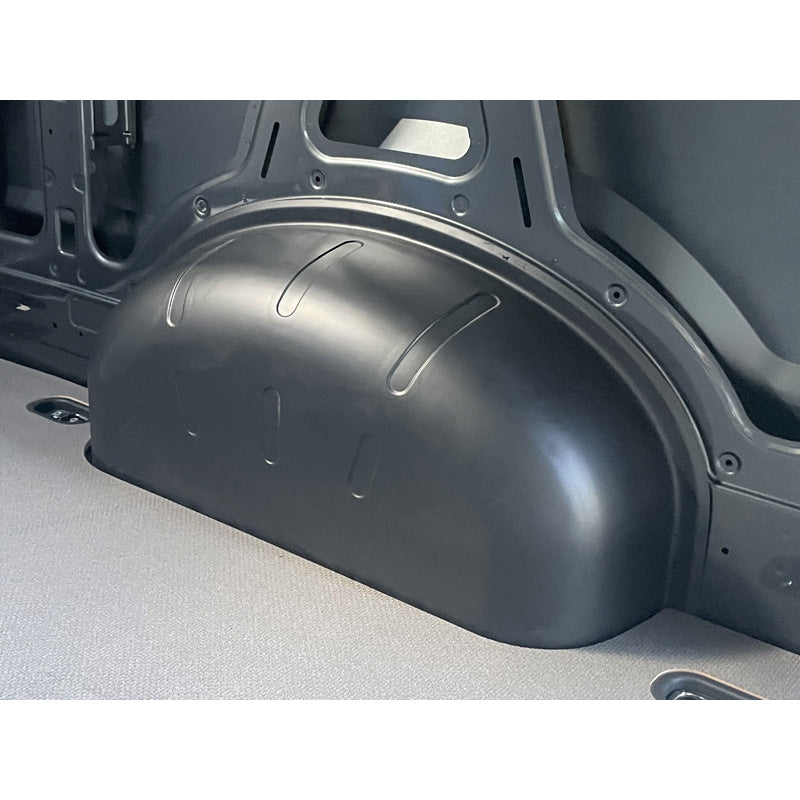 RGM, Satz innere Radlaufabdeckungen, passend für Volkswagen Crafter 2016- & MAN TGE 2017- Schwarz