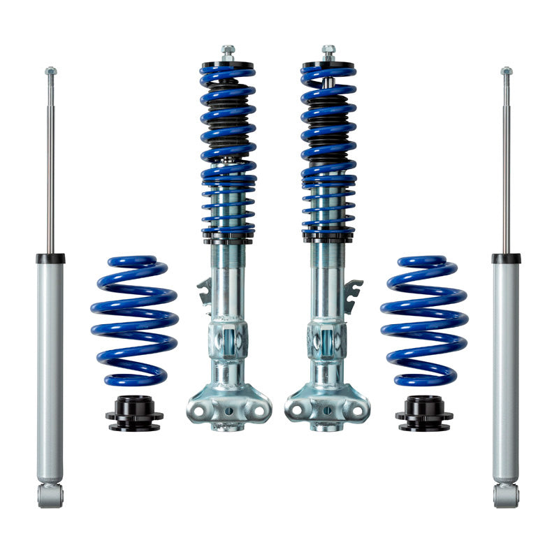 Bonrath, Gewindefahrwerke passend für BMW 3er E36 4/6-Zylinder 6/1992-2000, Stahl, Aluminium, Blau