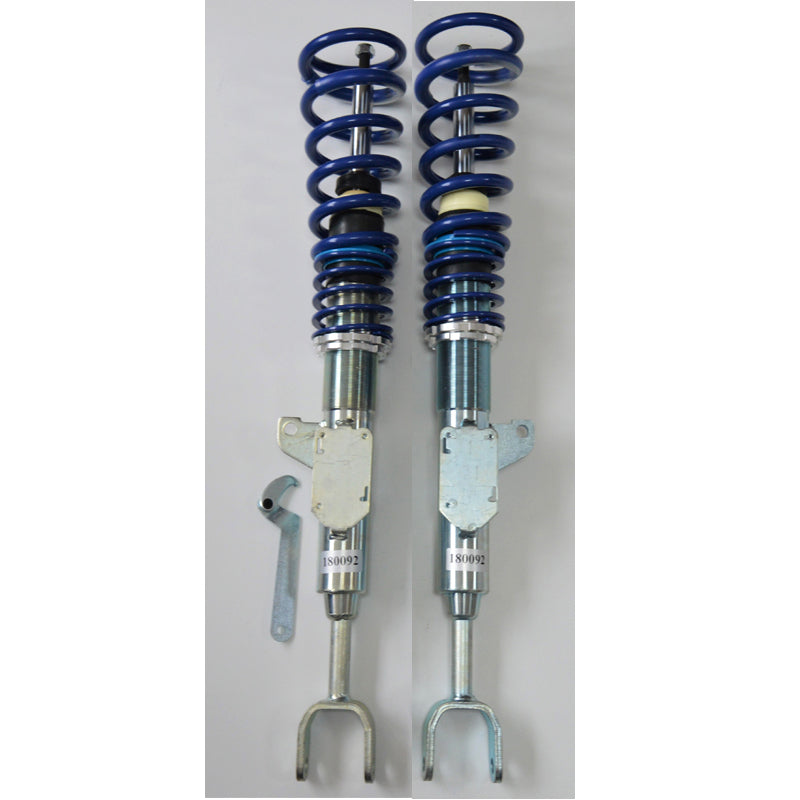 Bonrath, Gewindefahrwerke passend für BMW 5er F11 Touring 2010-2017 35-60mm (nur Vorne), Stahl, Aluminium, Blau