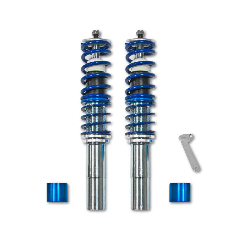 Bonrath, Gewindefahrwerke passend für BMW 5er E39 Touring 520i-530D 1996-2003 exkl. EDC, Stahl, Aluminium, Blau
