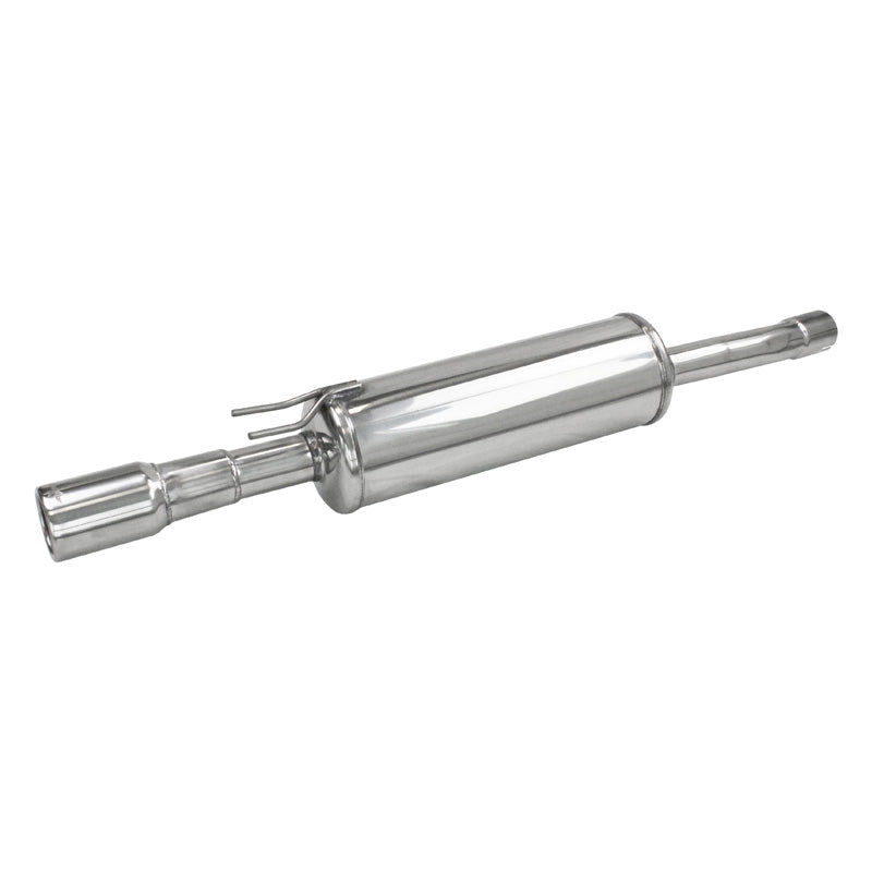 InoXcar, 100% Edelstahl Sportauspuff passend für Alfa Romeo 155 2.0 TS (143-150PS) 1992-1997 80mm, Inox
