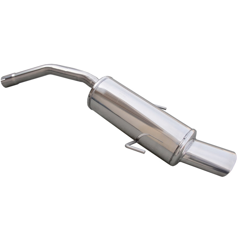 InoXcar, 100% Edelstahl Sportauspuff passend für Alfa Romeo 156 2.5 V6 1997- 120x80mm, Inox