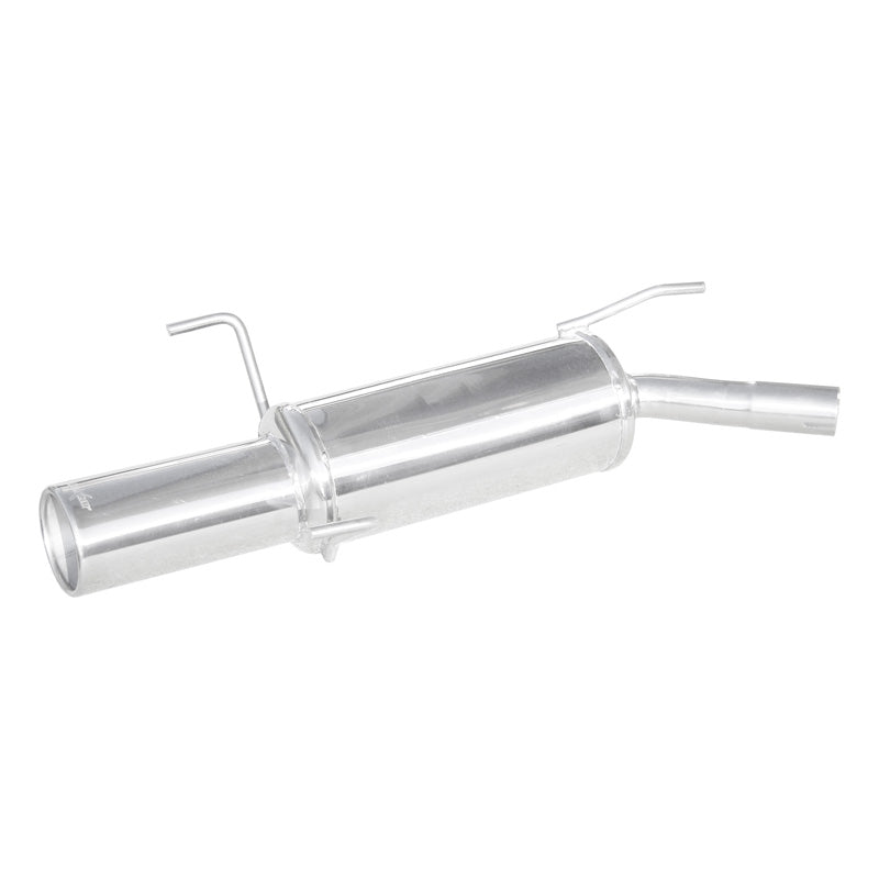 InoXcar, 100% Edelstahl Sportauspuff passend für Opel Corsa C 1.0 2000- 102mm, Inox