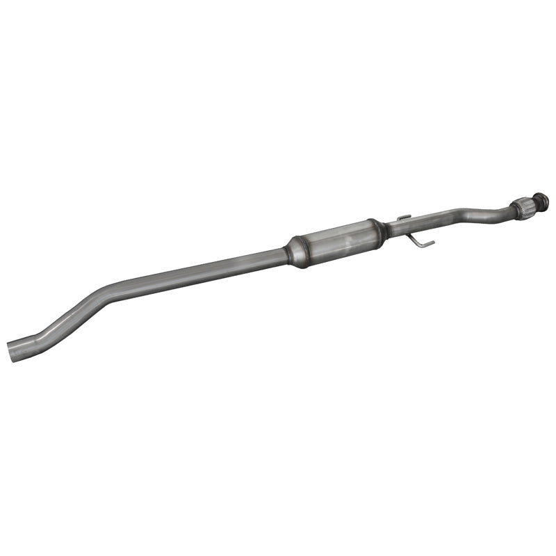 InoXcar, 100% Edelstahl Mitteldämpfer passend für Mini R56 1.6 Cooper S (184PS) 2011- Ø55mm, Inox