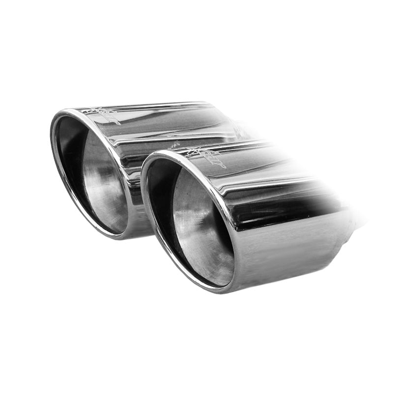 InoXcar, 100% Edelstahl Sportauspuff passend für Volkswagen Golf VI 2.0TDi GTD (170PS) 2009- 2x80mm X-Race, Inox