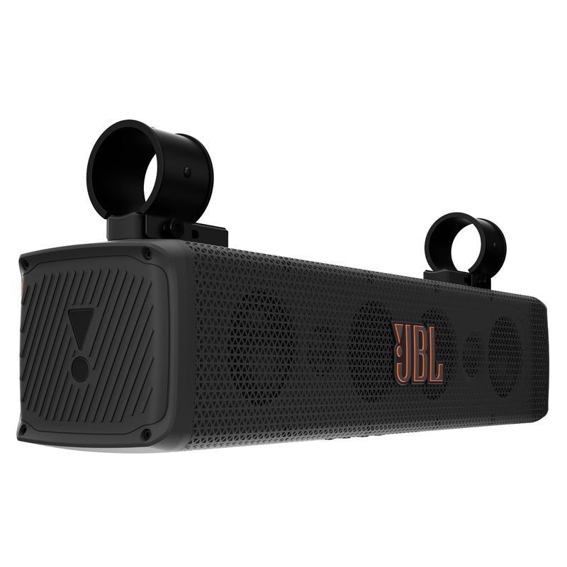JBL, Rallybar S, Bluetooth-Soundbar, 150W RMS, wasser- und staubabweisend, 21"