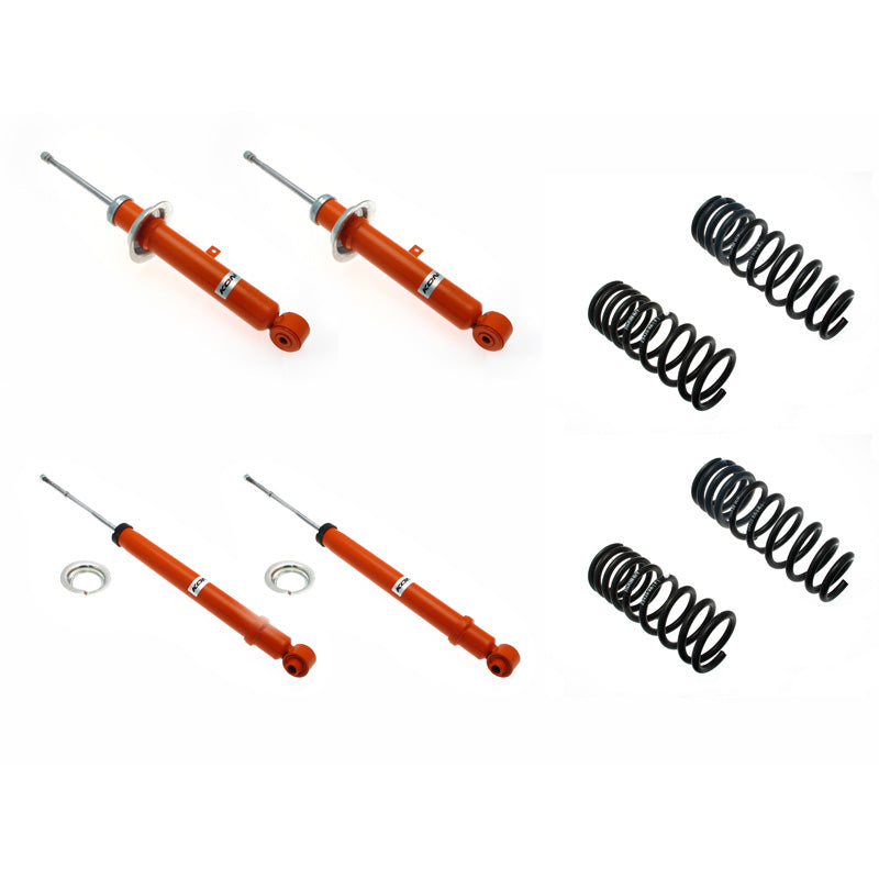 KONI, STR.T Kit passend für Lexus IS (Altezza) 200/300 SportCross 1998-2005 - 35/35mm - VA-Last 901kg- - HA-Last 1021kg- (1120-4352), Stahl, Orange
