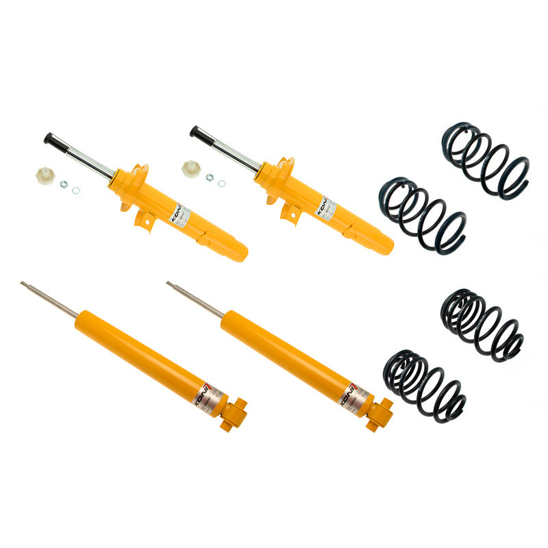 KONI, Sport kit passend für BMW 3-er F31 Touring außer M3 / xDrive und EDC - Vorderachse-Last über 966kg (25 mm) (1140-8878-4), Stahl, Gelb