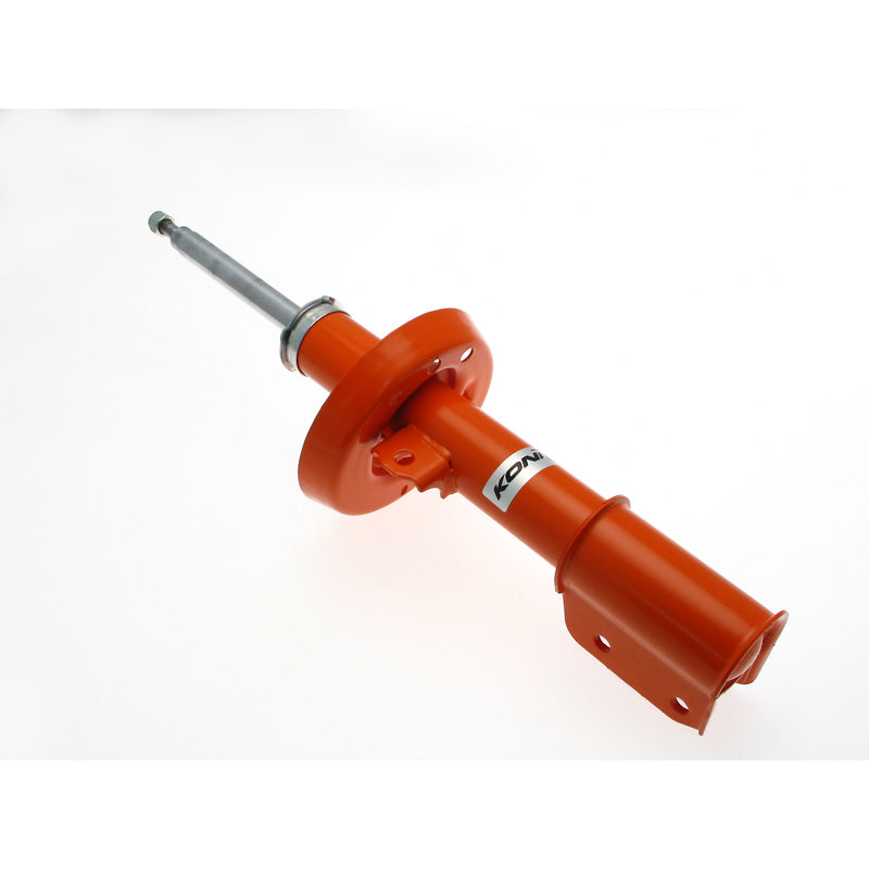 KONI, STR.T Stoßdämpfer passend für Opel/Vauxhall Astra G/Mk4 Limousine/Hatchback/Caravan/Coupé/Cabrio/OPC / Zafira A (exkl. OPC) 1998-2005 - Vorderachse - Links (8750-1028L), Stahl, Orange
