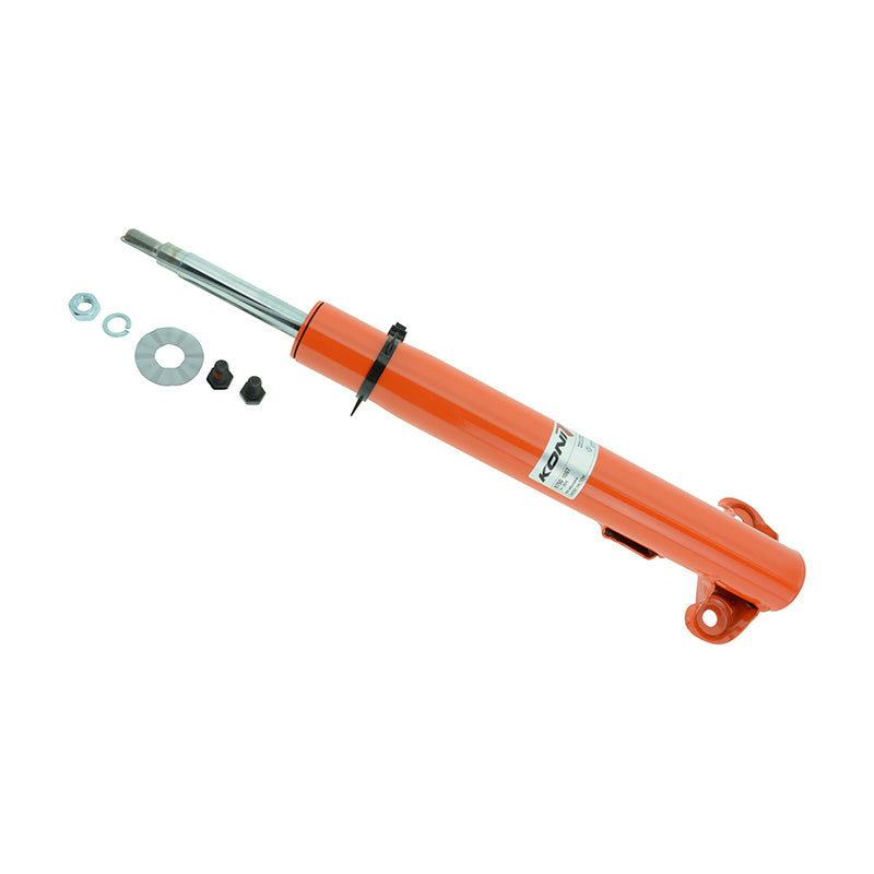 KONI, STR.T Stoßdämpfer passend für Mercedes (W201) 190/190E/190E 2.3-16V/190D (exkl. 2.5-16V) / E-Klasse (W124/C124) Limousine/Coupé (exkl. Sportline/4-Matic) 1983-1995 - Vorderachse (8750-1067), Stahl, Orange