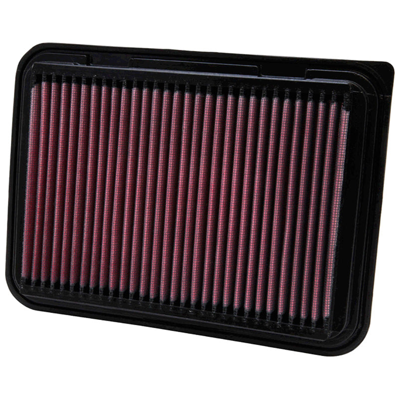 K&N, Panel-Luftfilter, passt für Toyota Auris (2007-2017), Avensis (2009-2017), Corolla (2007-2017), Matrix (2009-2013), RAV4 158HP (2009-2017), Verso (2010-2017), Yaris (2006-2017) (33-2360)