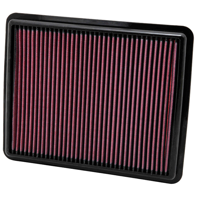 K&N, Panel-Luftfilter, passt für Hyundai Azera 3.3 / Santa Fe 2.4, 3.5 / Sonata 2.0, 2.4 / Kia Cadenza 3.3 / Optima 1.7D 2.0, 2.4 / Sorento 2.4, 3.5 (2010-2016)